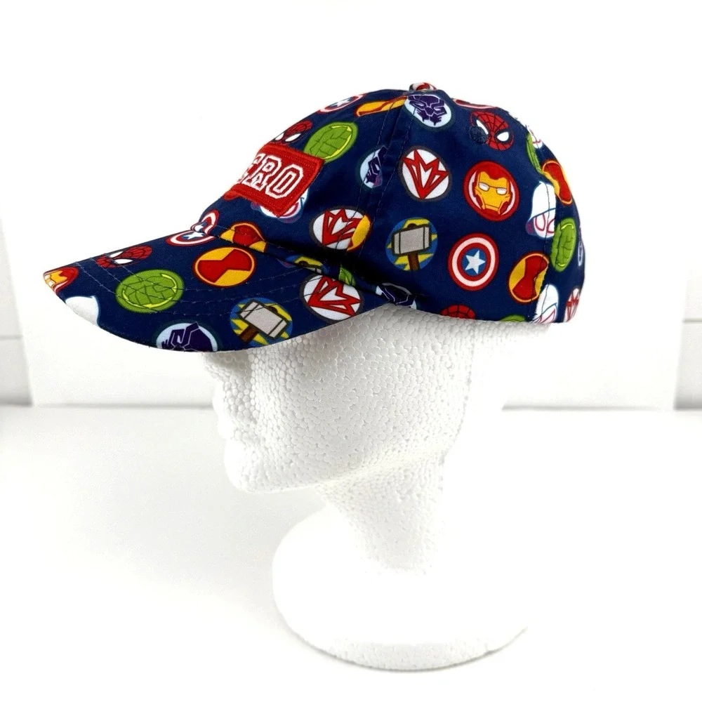 Marvel Super Hero Adventure Baseball Cap Hat Kid Boy OSFM Embroidered Strap Back